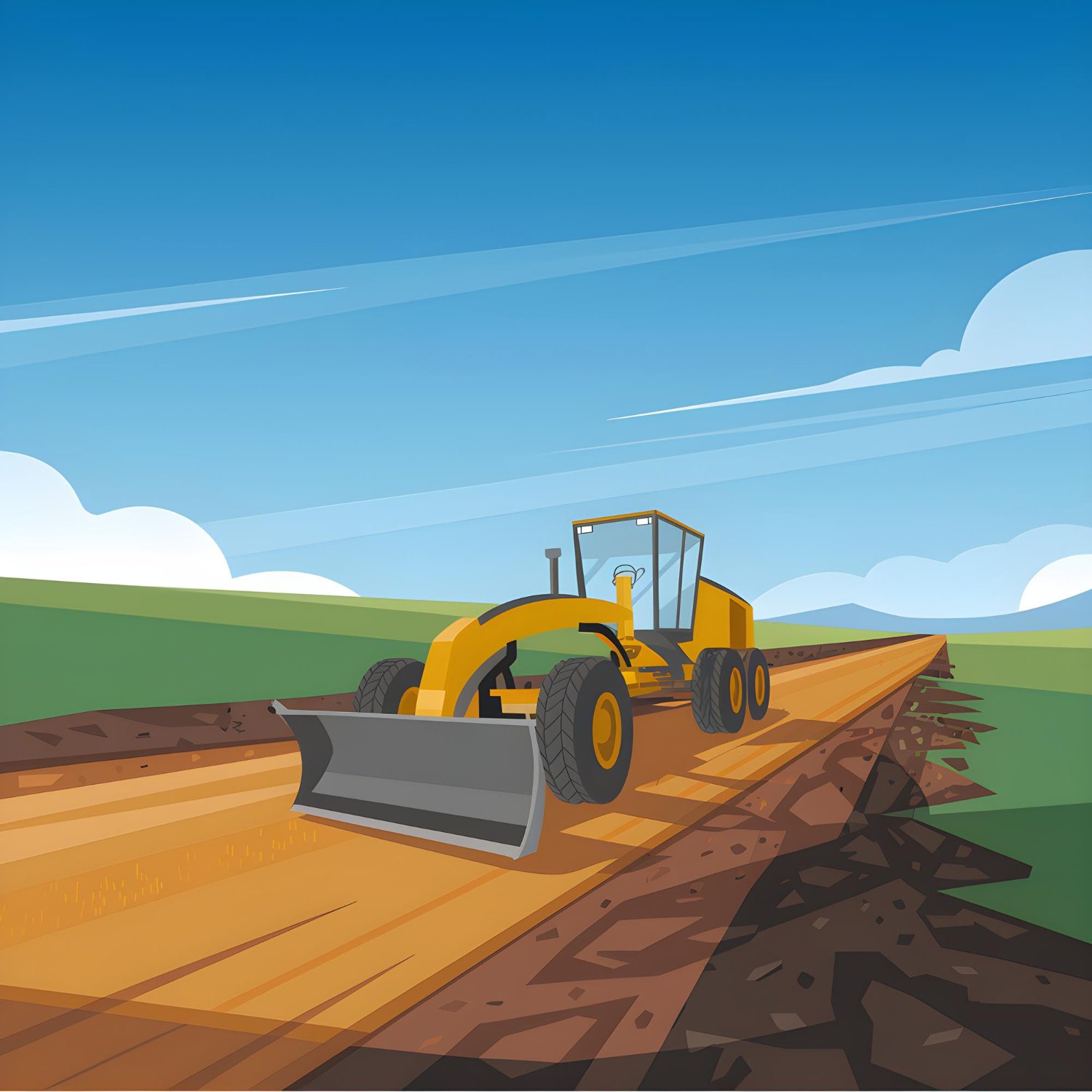 Plot Leveling & Earthwork